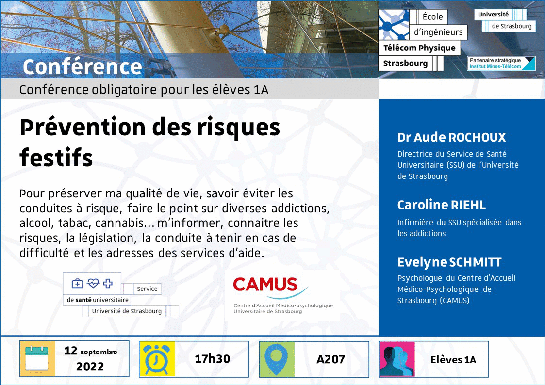 Conférence risques festifs