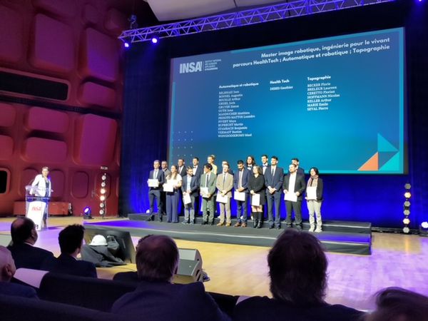 Diplômation master IRIV a L'INSA